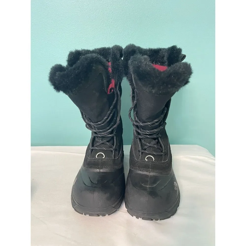 The North Face Shellista Girls Heatseeker Insulated Winter Snow Boots Youth Sz 3
